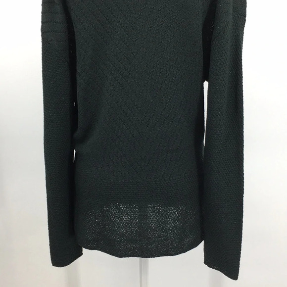 Margaret O Leary Cardigan Womens 2 Green Knit‎ Wool Sweater V Neck Vintage - Picture 8 of 15